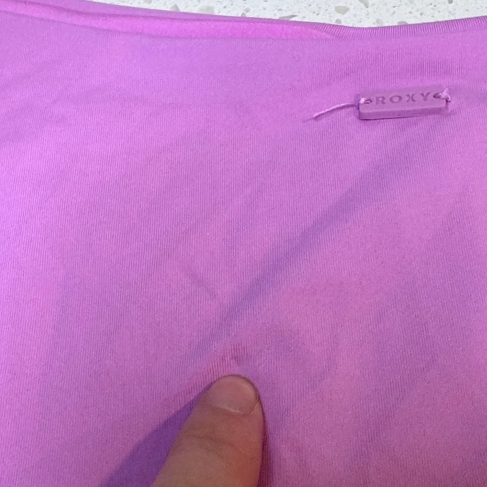 Roxy Womens Purple Low Rise Bikini Bottom Swimsuit Size XL Solid Purple NWT